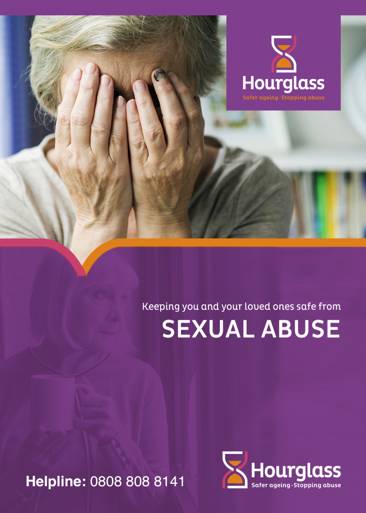 hourglass safer ageing stopping abuse sexual abuse brochure