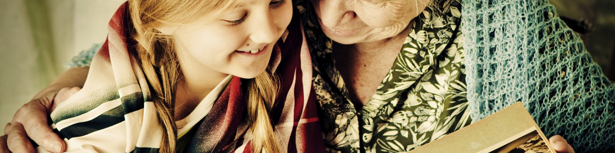 young girl and older lady