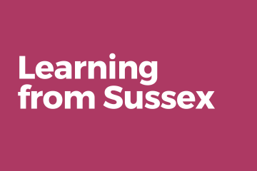 learning from sussex